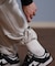 【限定】DEAR LAUREL(ディアローレル)スウェットパンツ ジャージ ダブルニースウェットパンツ ロンパン D25F-3101/メンズ ムラサキスポーツ限定