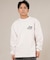 【限定】lost 長袖 Tシャツ ロンT メンズ バックプリント ペイズリー柄 SPACER LS TEE L25F-2202 ロスト/メンズ ムラサキスポーツ限定
