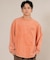 【限定】lost 長袖 Tシャツ ロンT メンズ バックプリント ペイズリー柄 SPACER LS TEE L25F-2202 ロスト/メンズ ムラサキスポーツ限定