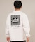 【限定】lost 長袖 Tシャツ ロンT メンズ バックプリント ペイズリー柄 SPACER LS TEE L25F-2202 ロスト/メンズ ムラサキスポーツ限定