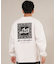 【限定】lost 長袖 Tシャツ ロンT メンズ バックプリント ペイズリー柄 SPACER LS TEE L25F-2202 ロスト/メンズ ムラサキスポーツ限定