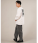 【限定】lost 長袖 Tシャツ ロンT メンズ バックプリント ペイズリー柄 SPACER LS TEE L25F-2202 ロスト/メンズ ムラサキスポーツ限定