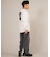 【限定】lost 長袖 Tシャツ ロンT メンズ バックプリント ペイズリー柄 SPACER LS TEE L25F-2202 ロスト/メンズ ムラサキスポーツ限定