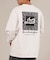【限定】lost 長袖 Tシャツ ロンT メンズ バックプリント ペイズリー柄 SPACER LS TEE L25F-2202 ロスト/メンズ ムラサキスポーツ限定