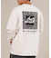 【限定】lost 長袖 Tシャツ ロンT メンズ バックプリント ペイズリー柄 SPACER LS TEE L25F-2202 ロスト/メンズ ムラサキスポーツ限定