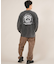 【限定】LOST(ロスト)長袖Tシャツ 厚手 L25F-2203 メンズ ムラサキスポーツ限定