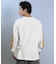 【限定】lost 長袖 Tシャツ ロンT 袖プリントL25F-2204 ロスト/メンズ ムラサキスポーツ限定