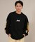 【限定】lost 長袖 Tシャツ ロンT 袖プリントL25F-2204 ロスト/メンズ ムラサキスポーツ限定