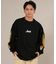 【限定】lost 長袖 Tシャツ ロンT 袖プリントL25F-2204 ロスト/メンズ ムラサキスポーツ限定