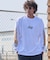 【限定】lost 長袖 Tシャツ ロンT 袖プリントL25F-2204 ロスト/メンズ ムラサキスポーツ限定
