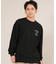 【限定】lost 長袖 Tシャツ ロンT  バックプリント ロゴ BLACK SHEEP LS TEE ロスト/メンズ ムラサキスポーツ限定