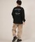 【限定】lost 長袖 Tシャツ ロンT  バックプリント ロゴ BLACK SHEEP LS TEE ロスト/メンズ ムラサキスポーツ限定