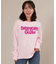 【限定】RIKKA FEMME(リッカファム)発泡プリント ロンT 長袖Tシャツ RF25FW01/レディース ムラサキスポーツ限定