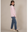 【限定】RIKKA FEMME(リッカファム)発泡プリント ロンT 長袖Tシャツ RF25FW01/レディース ムラサキスポーツ限定