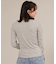 【限定】RIKKA FEMME(リッカファム)ヘンリーネックロンT 長袖Tシャツ RF25FW03/レディース ムラサキスポーツ限定