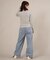 【限定】RIKKA FEMME(リッカファム)ヘンリーネックロンT 長袖Tシャツ RF25FW03/レディース ムラサキスポーツ限定