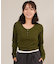 【限定】RIKKA FEMME(リッカファム)ヘンリーネックロンT 長袖Tシャツ RF25FW03/レディース ムラサキスポーツ限定