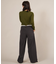 【限定】RIKKA FEMME(リッカファム)ヘンリーネックロンT 長袖Tシャツ RF25FW03/レディース ムラサキスポーツ限定