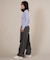 【限定】RIKKA FEMME(リッカファム)ヘンリーネックロンT 長袖Tシャツ RF25FW03/レディース ムラサキスポーツ限定