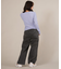 【限定】RIKKA FEMME(リッカファム)ヘンリーネックロンT 長袖Tシャツ RF25FW03/レディース ムラサキスポーツ限定