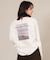 【限定】RIKKA FEMME(リッカファム)フォトロンT バックプリントTシャツ 長袖Tシャツ  RF25FW05/レディース ムラサキスポーツ限定
