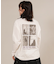 【限定】RIKKA FEMME(リッカファム)フォトロンT バックプリントTシャツ 長袖Tシャツ  RF25FW05/レディース ムラサキスポーツ限定