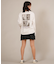 【限定】RIKKA FEMME(リッカファム)フォトロンT バックプリントTシャツ 長袖Tシャツ  RF25FW05/レディース ムラサキスポーツ限定