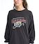 ROXY(ロキシー)長袖Tシャツ ロンT ROOM SERVISE ウィメンズ RLT254606T/レディース ムラサキスポーツ
