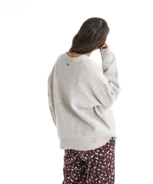 ROXY(ロキシー)長袖セーター FEEL THE HEART WAVE ウィメンズ