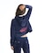 ROXY x MANA(ロキシー×マナ)長袖ベロアパーカー クロップド丈 セットアップ対応 RZP254617T/レディース ムラサキスポーツ