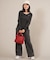 RIKKAFEMME(リッカファム)ポーチツキ2wayショルダーバッグ ショルダーバック RFAC25FW08 レディース メンズ ムラサキスポーツ