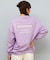 BILLABONG(ビラボン)スウェット バックプリントトレーナー BF014-001 BF014001/レディース ムラサキスポーツ