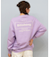 BILLABONG(ビラボン)スウェット バックプリントトレーナー BF014-001 BF014001/レディース ムラサキスポーツ