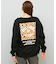 BILLABONG(ビラボン)スウェット バックプリントトレーナー BF014-004 BF014004/レディース ムラサキスポーツ