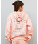 BILLABONG(ビラボン)バックプリントパーカー セットアップ対応 BF014-022 BF014022/レディース ムラサキスポーツ