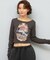 BILLABONG(ビラボン)長袖 Tシャツ ロンT ショート丈 BF014-058 BF014058/レディース ムラサキスポーツ