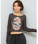 BILLABONG(ビラボン)長袖 Tシャツ ロンT ショート丈 BF014-058 BF014058/レディース ムラサキスポーツ