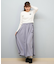 DC(ディーシー)長袖 クロップド丈 ロンT TELECO SHORT LS LLT254311/レディース ムラサキスポーツ
