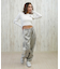 DC(ディーシー)長袖 クロップド丈 ロンT TELECO SHORT LS LLT254311/レディース ムラサキスポーツ