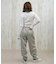 DC(ディーシー)長袖 クロップド丈 ロンT TELECO SHORT LS LLT254311/レディース ムラサキスポーツ