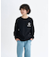 ELEMENT(エレメント)キッズ 長袖 Tシャツ バックプリント ロンT BF026-060/ムラサキスポーツ