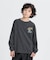 ELEMENT(エレメント)キッズ 長袖 Tシャツ バックプリント ロンT BF026-070/ムラサキスポーツ