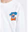 ELEMENT(エレメント)キッズ 長袖 Tシャツ バックプリント ロンT BF026-070/ムラサキスポーツ