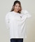 THE NORTH FACE(ザ・ノースフェイス)ロングスリーブフラッシュドライフラワーロゴティー NT82535 長袖Tシャツ/ユニセックス レディース ムラサキスポーツ