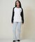 THE NORTH FACE(ザ・ノースフェイス)ロングスリーブ ES ベースボールティー NT82591 長袖Tシャツ ラグラン/ユニセックス レディース ムラサキスポーツ