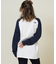THE NORTH FACE(ザ・ノースフェイス)ロングスリーブ ES ベースボールティー NT82591 長袖Tシャツ ラグラン/ユニセックス レディース ムラサキスポーツ