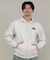 【限定】SANTACRUZ/フルジップパーカー バックプリント 502254301 サンタクルーズメンズ ムラサキスポーツ限定