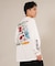 【限定】SANTACRUZ /長袖 Tシャツ ロンT メンズ バックプリント 502254404 サンタクルーズ メンズ ムラサキスポーツ限定