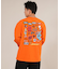 【限定】SANTACRUZ /長袖 Tシャツ ロンT メンズ バックプリント 502254404 サンタクルーズ メンズ ムラサキスポーツ限定