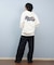 BILLABONG/長袖 ジップアップ パーカー メンズ サガラ刺繍 ロゴ バックデザイン BF012-011 ビラボン メンズ ムラサキスポーツ